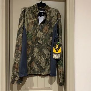 Browning A-TACS Camo Pullover NWT